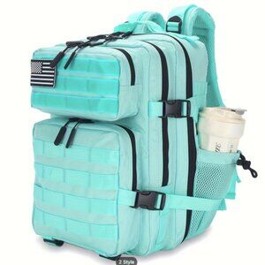 25 L Tactical Bag Pack Tiffany Green multiple compartments camping traveling